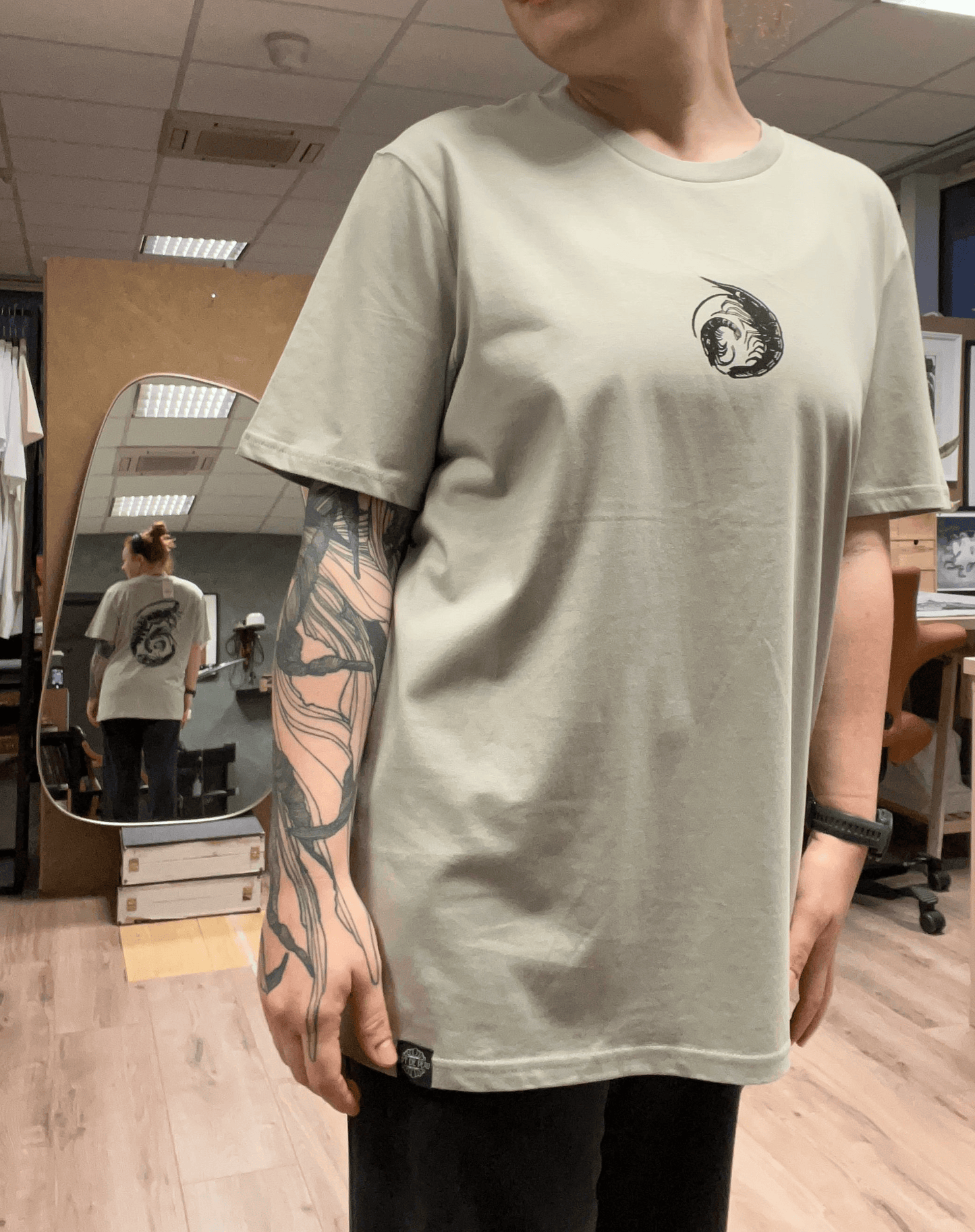 Spiral of Shrimp - Testprint