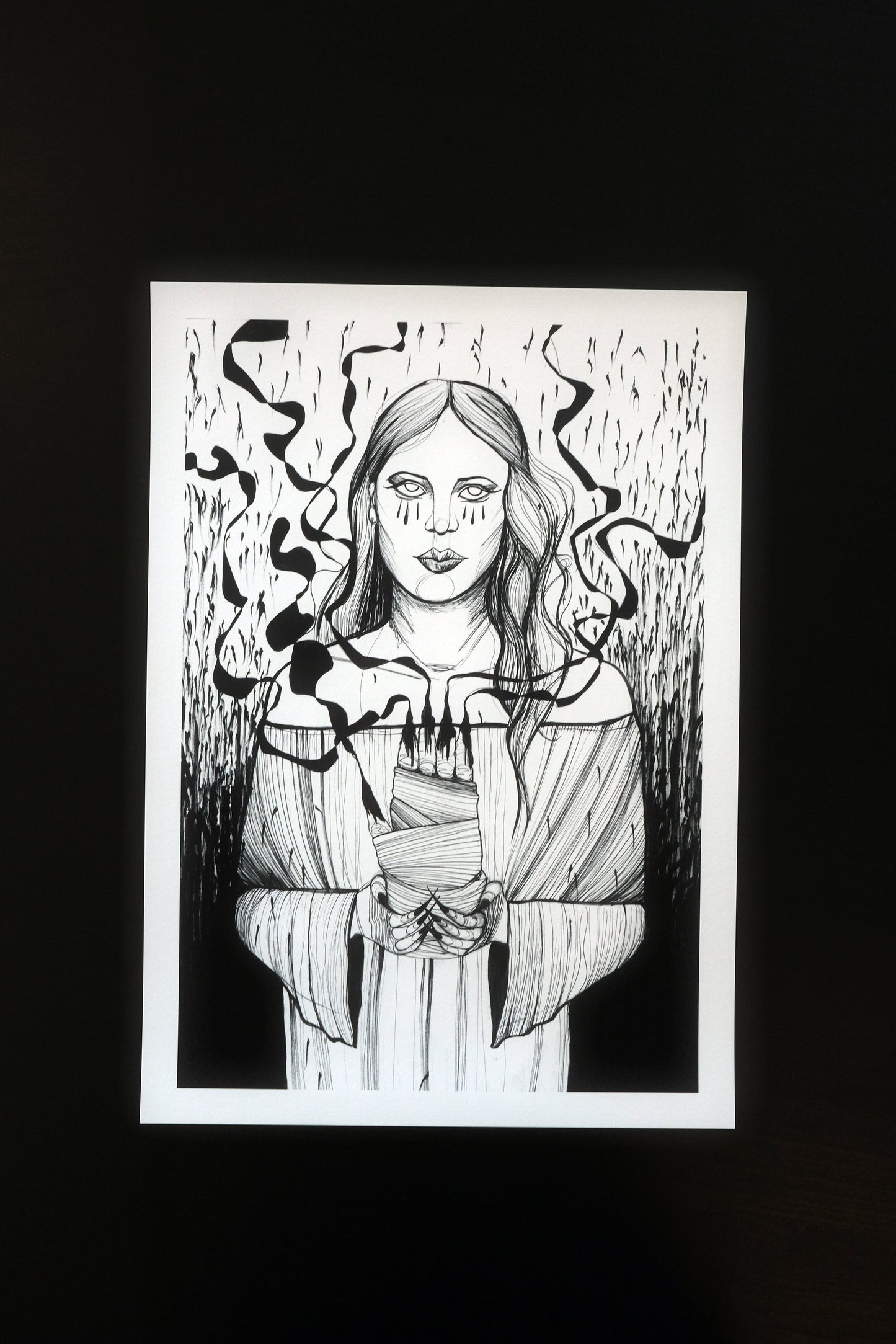 Darkness - Giclée Fine Art Print