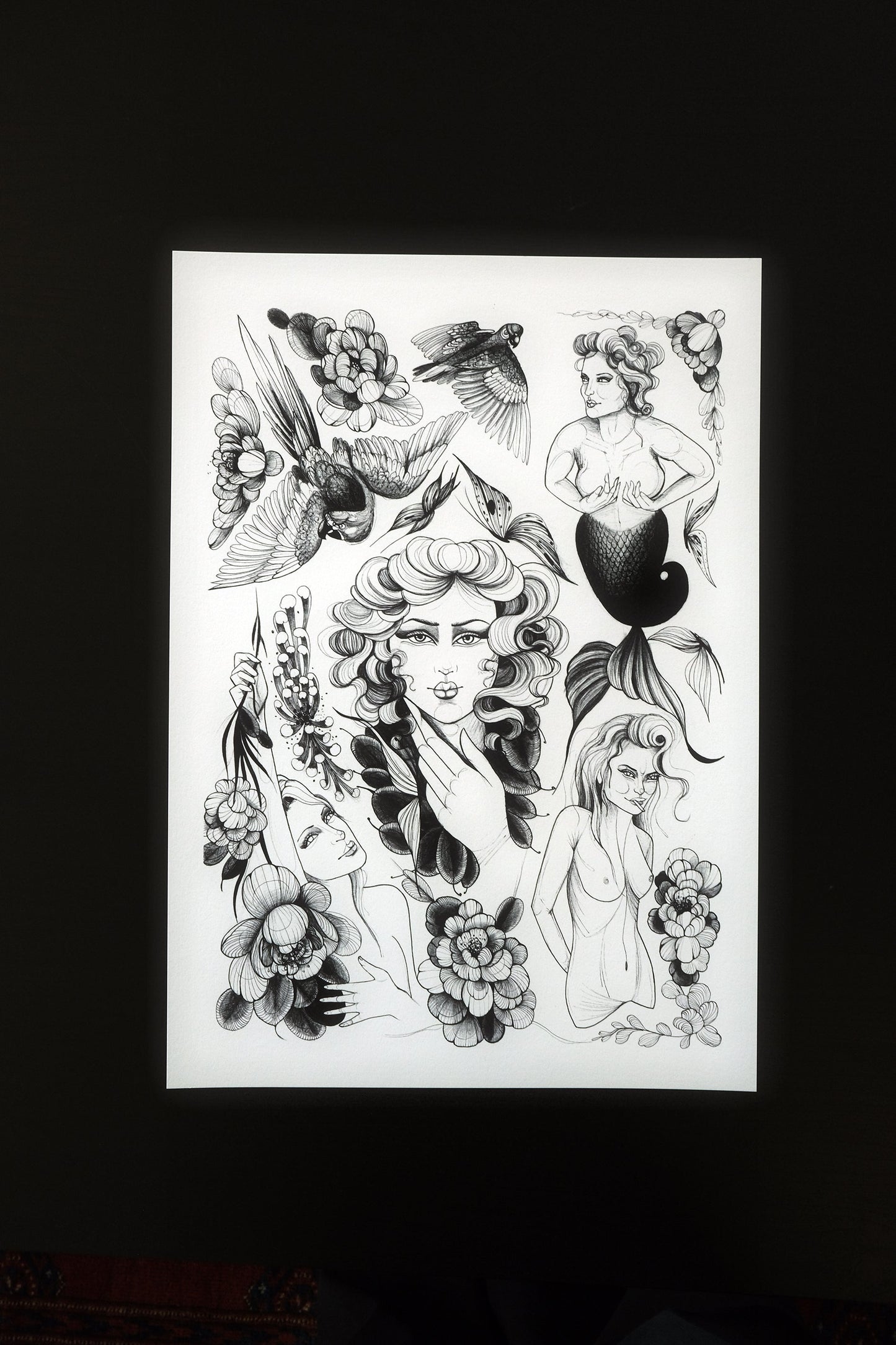 Flash Sheet - Giclée Fine Art Print