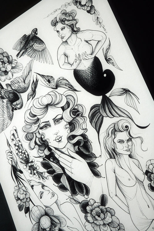 Flash Sheet - Giclée Fine Art Print