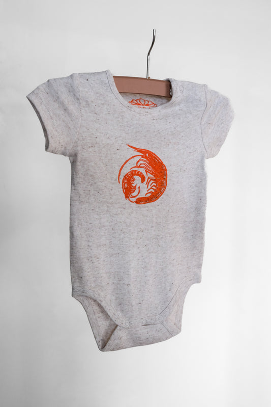 SPIRAL OF SHRIMP baby body