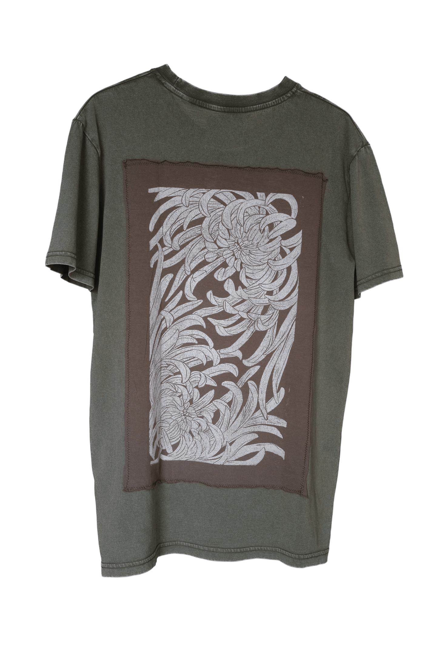 Upcycled Shirt Crisantemo #12 / M