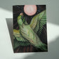 Green Parakeet Postcard