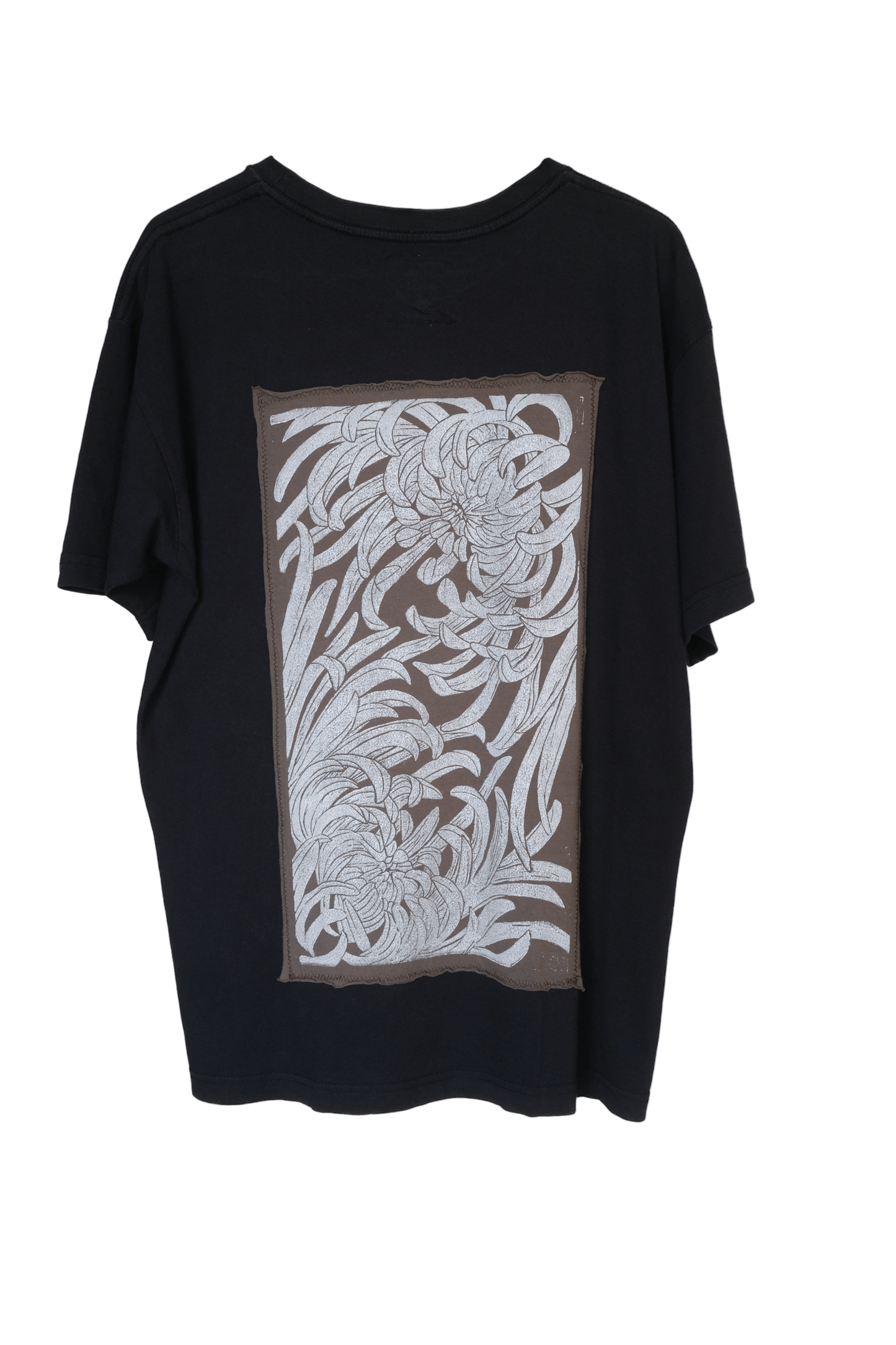 Upcycled Shirt Crisantemo #1 / L