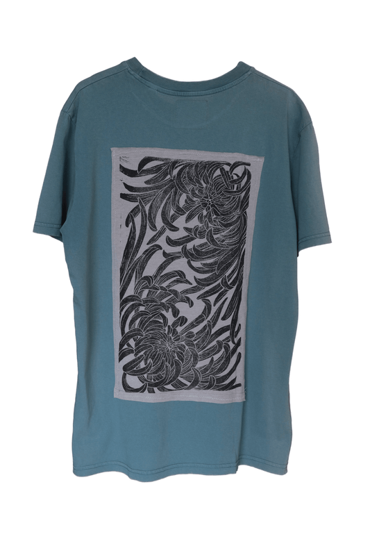 Upcycled Shirt Crisantemo #20 / M