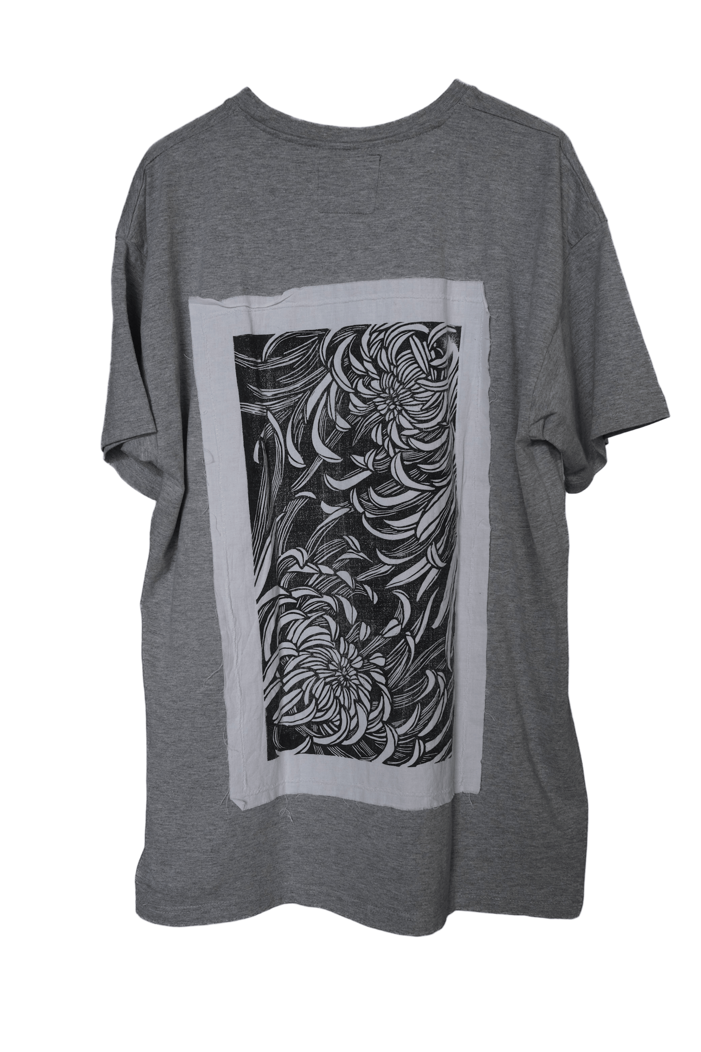 Upcycled Shirt Crisantemo #21 / XL