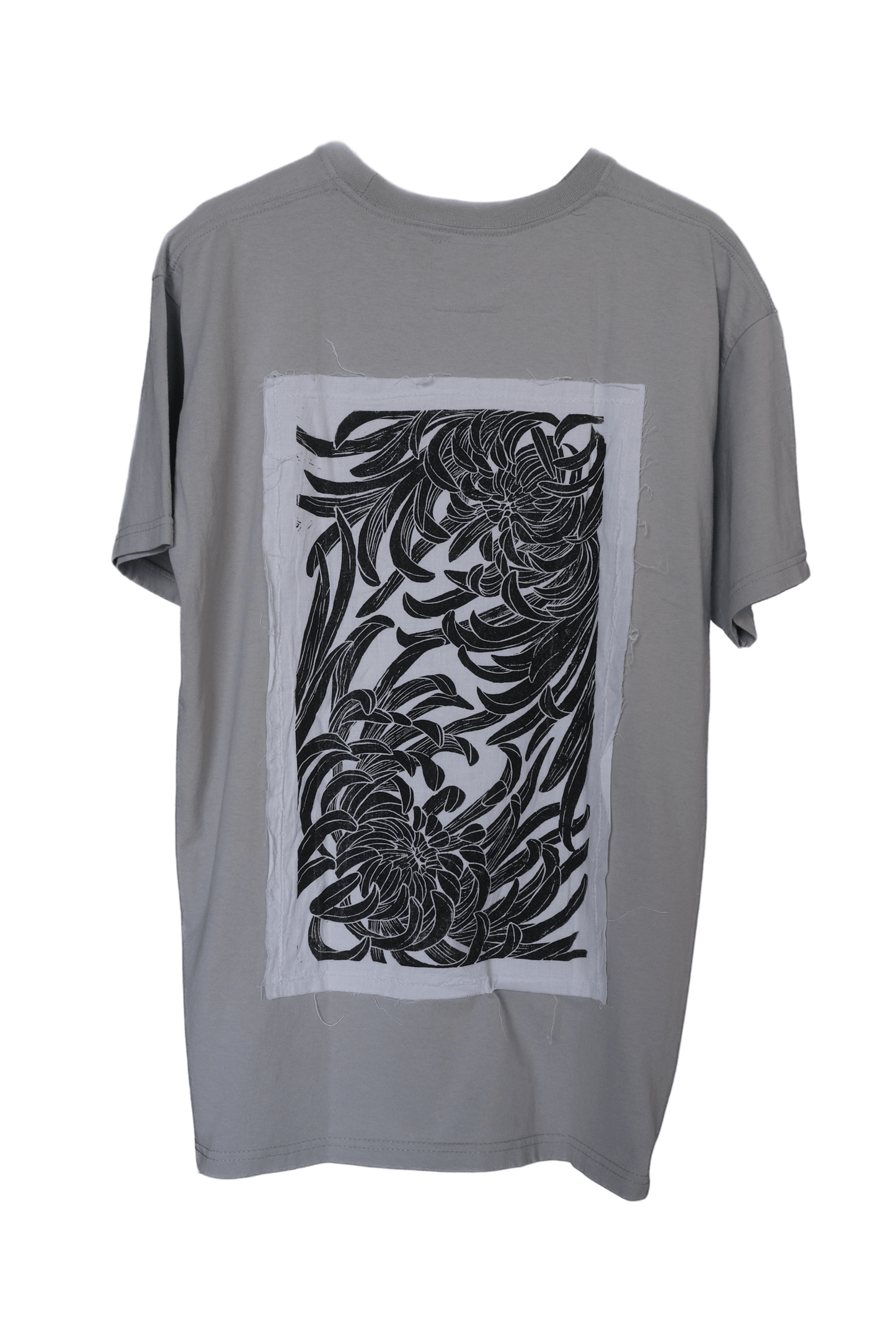 Upcycled Shirt Crisantemo #24 / L