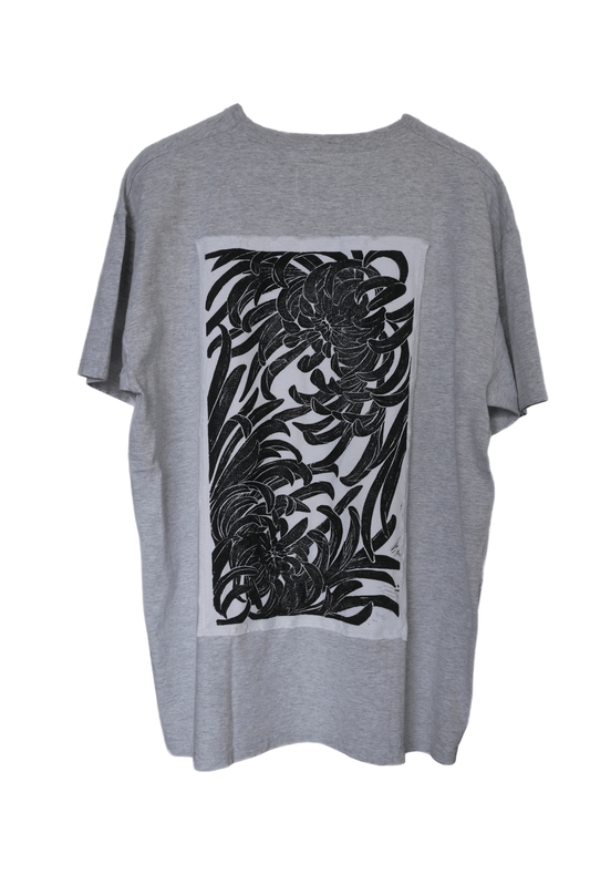 Upcycled Shirt Crisantemo #25 / XL