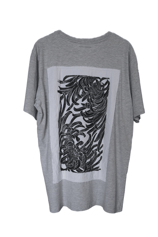 Upcycled Shirt Crisantemo #26 / L