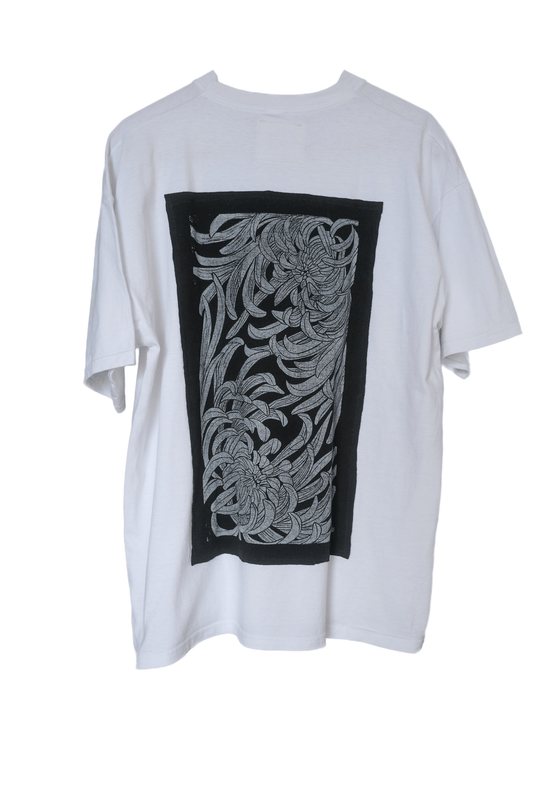 Upcycled Shirt Crisantemo #28 / L