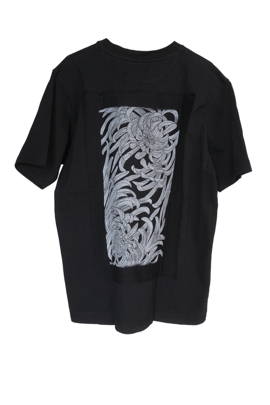 Upcycled Shirt Crisantemo #3 / M