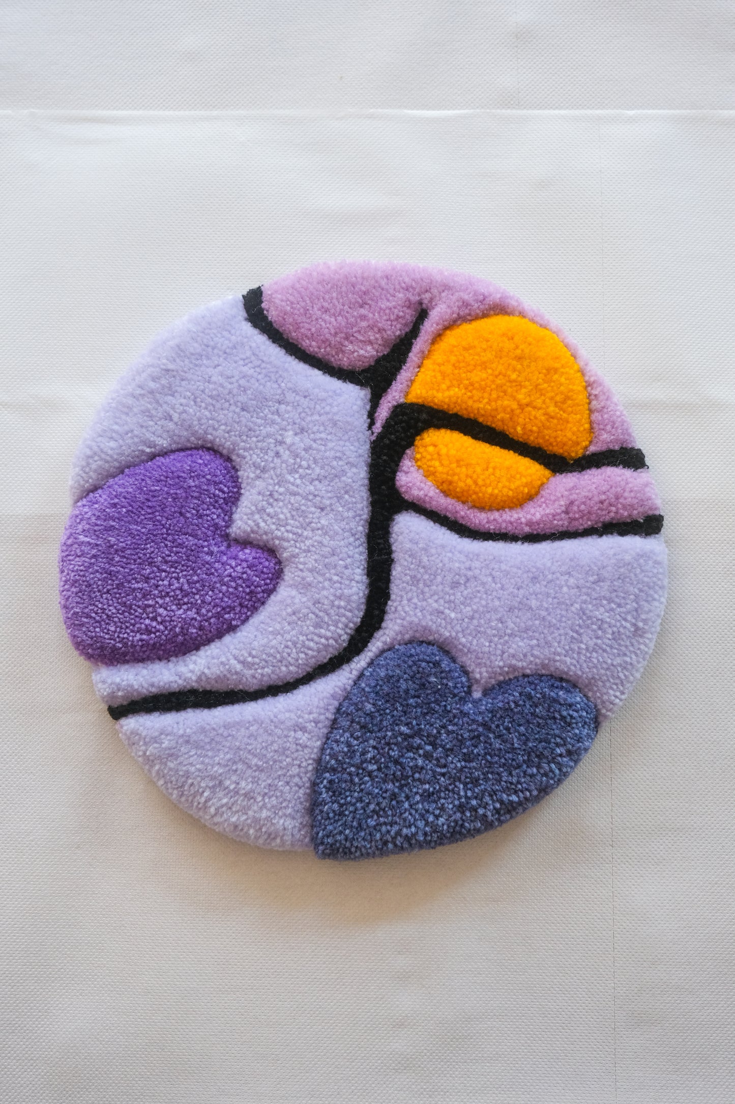 Lila Circle Tufted Rug