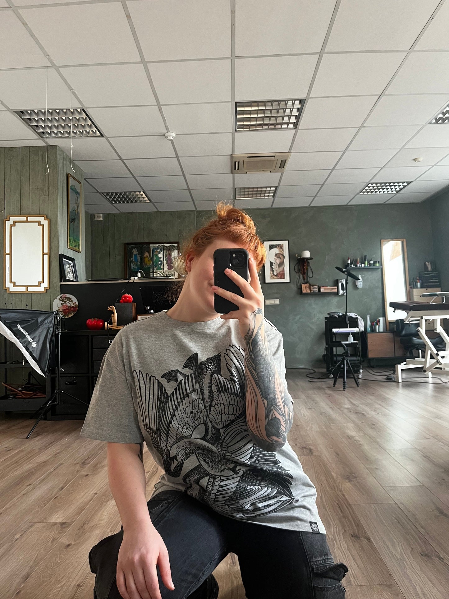 The Swans - Front Testprint