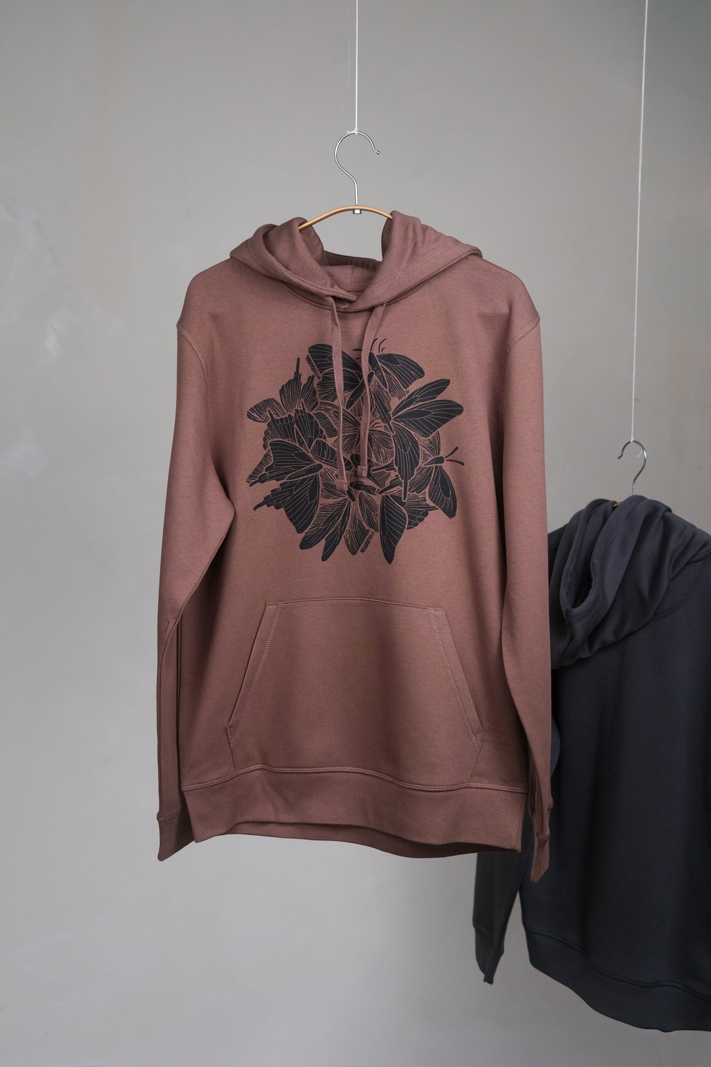 Noctua Hoodie in Brown